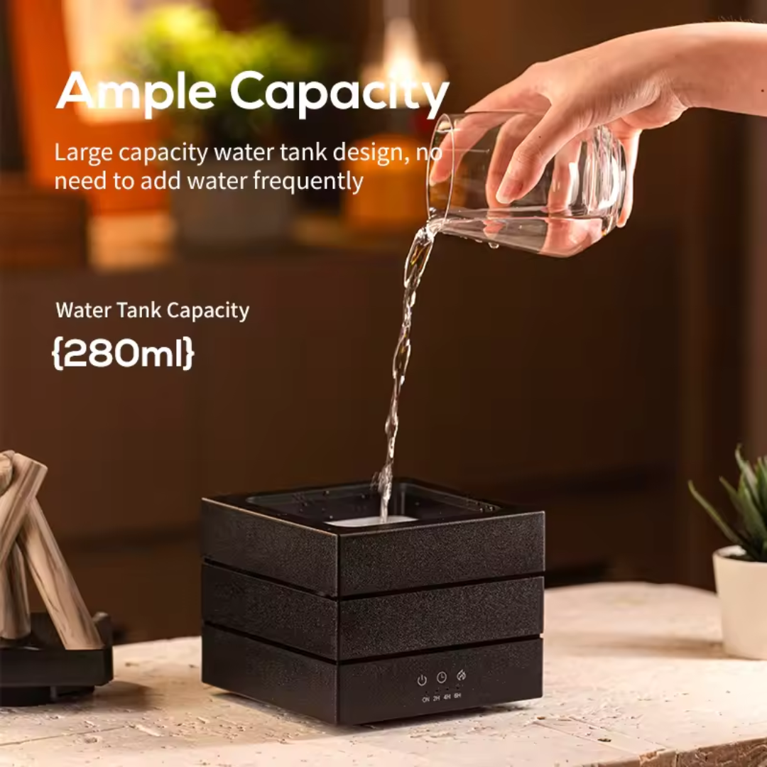 TRUELUXEFUSION 
Cozy Mist Flame Diffuser