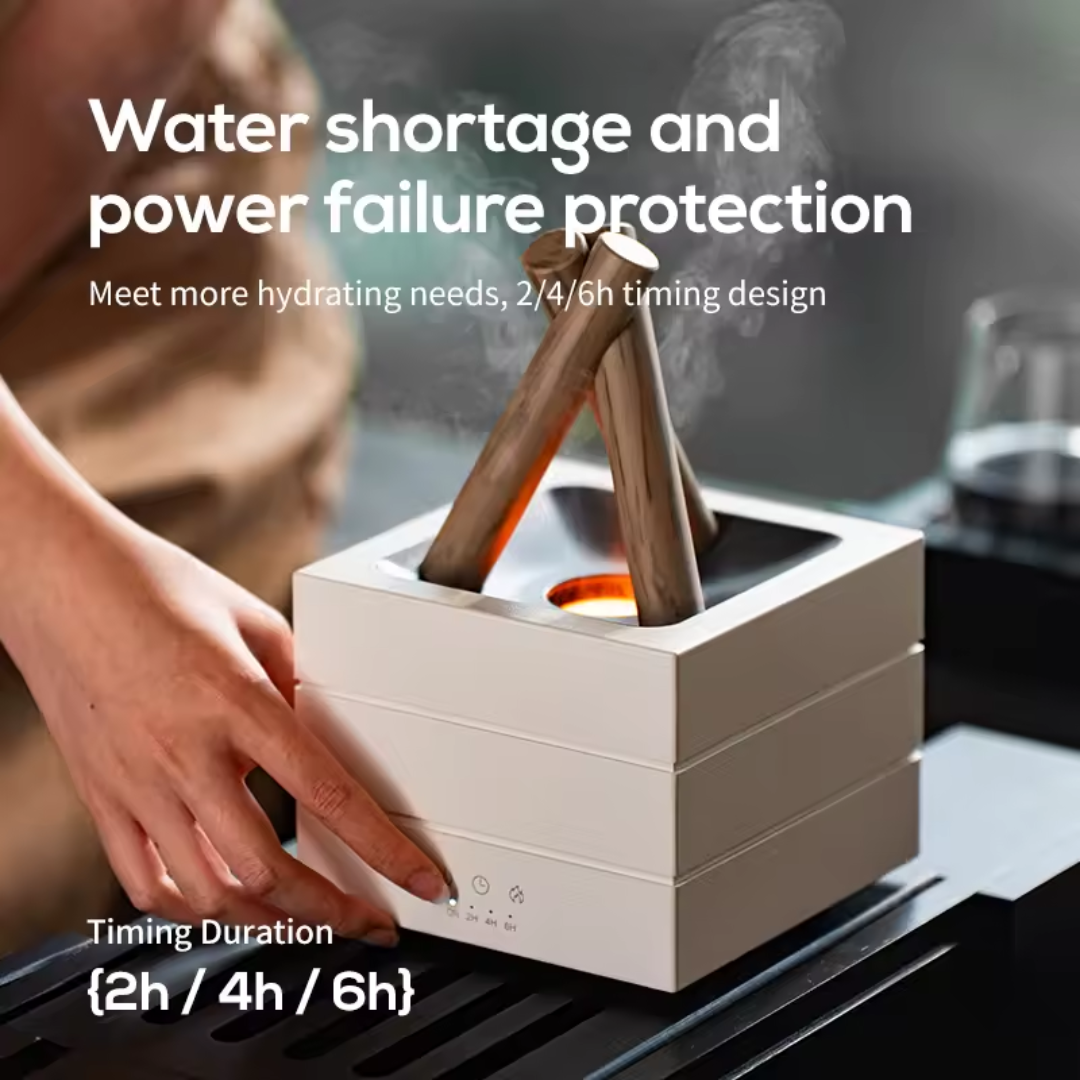 TRUELUXEFUSION 
Cozy Mist Flame Diffuser