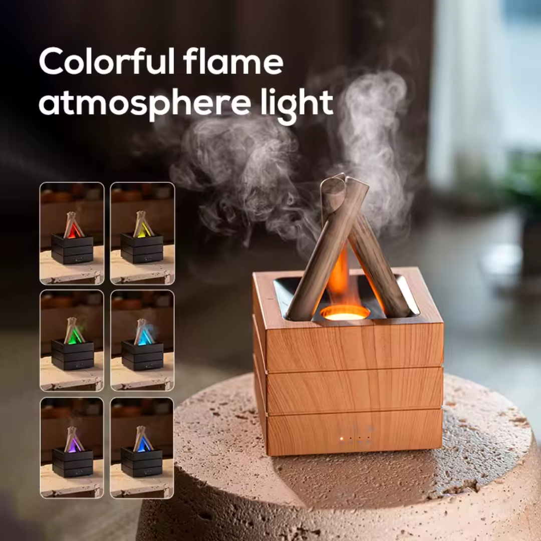 TRUELUXEFUSION 
Cozy Mist Flame Diffuser